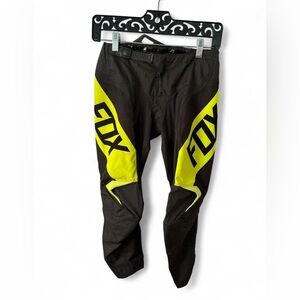 Fox Men's Dynamic Black and Yellow Pants